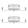 Disc Brake Hardware Set For Bmw 530xi 525xi 2006 2007 Front Position Alx Pau Df 340 31019 Cla15 Standard Style Black 