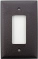Over Sized Jumbo Brown Wrinkle 1 Gang Single Gfi Rocker Wall Plate 