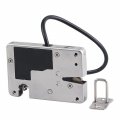 Electronic Rotary Latch 12v 24v Electric Solenoid Locks Stainless Steel Electromagnetic Mechanical Lock Waterproof For Vending 