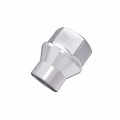 24pcs Chrome Silver Open Et Lug Nuts Metric 12x1 5 Thread Size 1 Inch Length Extended Threads Cone Conical Taper Seat Shank