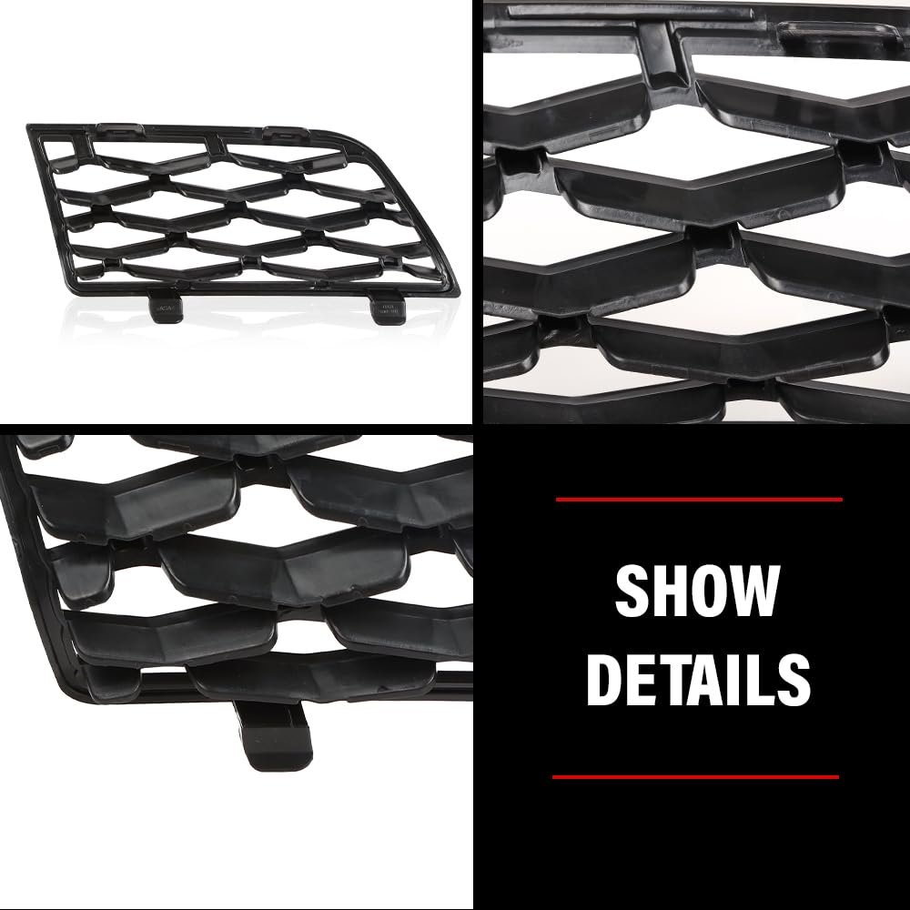 Front Bumper Air Inlet Grill Cover Right Passenger Side For Land Rover Range L322 4 4l V8 2006 2009 Black Not Sport Models