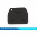 Uxcell Car Replacement Key Fob Shell Case Pad For Toyota Avensis Corolla Rav4 3 Button Black