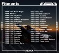 Rexka 50 Pcs Headlight Bezel Nuts Fit 5 16 Hole 8 Screw Size For Gm 14013246 Buick Cadillac Chevrolet Oldsmobile Pontiac