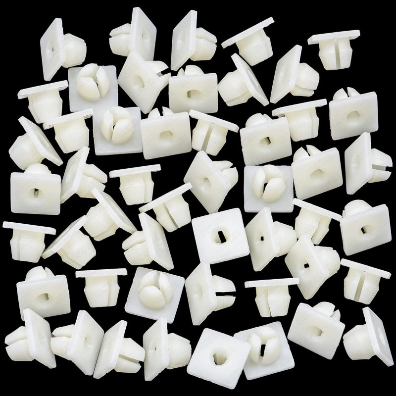 Rexka 50 Pcs Headlight Bezel Nuts Fit 5 16 Hole 8 Screw Size For Gm 14013246 Buick Cadillac Chevrolet Oldsmobile Pontiac