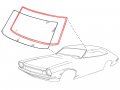 Auto Krafters Compatible Replacement For Windshield Weatherstrip Seal Rubber 1971-78 Pinto 1975-78 Bobcat Squire Pony Runabout