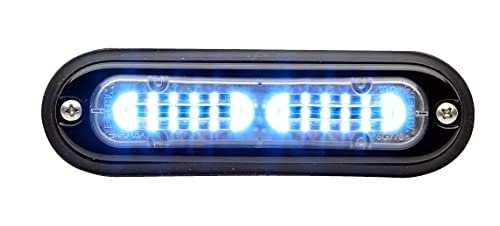 Whelen Tlib 12 Vdc Blue Surface Mount Lighthead
