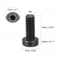 Uxcell M4x10mm Hex Socket Thin Head Cap Screw Bolts 12 9 Grade Carbon Steel 20pcs