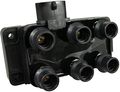 U2029 Ignition Coil For Distributorless System Fits Car And Truck Front Or Rear Position Female Connector Machined Metal Finish 