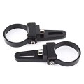 2 Pcs Work Light Clamp Bar Mounting Bracketing Tube Clamp Kit For Most Cars Trucks Suv Atv Off-road Vehicle 1 75 Inches 