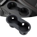 Center Console Cup Holder Insert For Ford Bronco 2021 2022 2023 2024 2025 Black Silicone Interior Accessories Not Fit Sport 