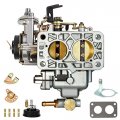 2 Barrel Carburetor For Weber Dfev 36 Fit Vw Bug 1976-1983 Dodge Arrow Sedan Pickup Caravan Challenger Mazda 600 2 0l 2 6l
