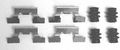 Motorcraft Brpk5696 Rear Disc Hardware Kit 