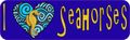 10in X 3in I Heart Seahorses Love Sea Horses Animals Magnet Magnetic Vehicle Sign By Stickertalk 