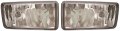Eagle Eyes Pair Set Right Left Driving Fog Lights Lamps 