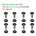 Shock Bushings 16pcs Sleeve 8pcs Fits Arctic Cat Atv Bearcat 454 1996-1998 250 1999-2005 300 400 500 2x4 4x4 1998-2006 650
