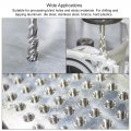 Uxcell Spiral Flute Taps 7 16-14 Unc 2b High Speed Steel Hss Uncoated Machine Thread Milling Threading Screw Tap 3 Flutes