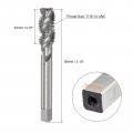 Uxcell Spiral Flute Taps 7 16-14 Unc 2b High Speed Steel Hss Uncoated Machine Thread Milling Threading Screw Tap 3 Flutes