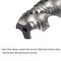 Uxcell Spiral Flute Taps 7 16-14 Unc 2b High Speed Steel Hss Uncoated Machine Thread Milling Threading Screw Tap 3 Flutes