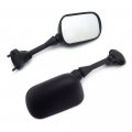 Httmt Mt061- Black Oem Aftermarket Side Racing Mirrors Compatible With Kawasak Ninja 2005-2008 Zx-6r 636 Zx6rr 2004-2008 Zx-10r