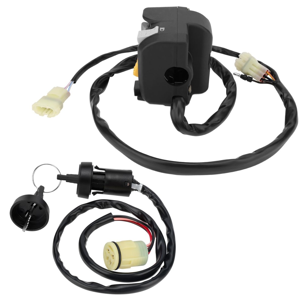 Handlebar Key Switch For Honda Foreman 450 Es Trx450fe 1998-2004 Electric Shift 35020-hn0-a11 35100-hn0-a02 35100-hp5-600