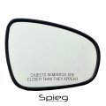 Spieg Passenger Side View Mirror Glass Replacement For Lexus Ct200h 2011-2017 Auto Dimming Convex W Backing Plate Right