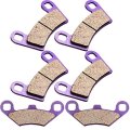 3 Pair Carbon Fiber Brake Pads For Polaris Outlaw 450 Mxr 2009 2010 525 Irs 2008 2011 S Front And Rear Fa456 Fa159 