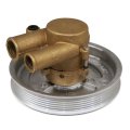 Complete Sea Water Pump For Volvo Penta 4 3gxi-f 3gxi-ff 3gxi-g 4 3gxi-gf Engines With Serpentine Belt Pulley 1 Inlet And 25 In 