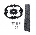 Fits Honda Trx250r 250r 520-92 O Ring Chain Sprocket Black 14 36
