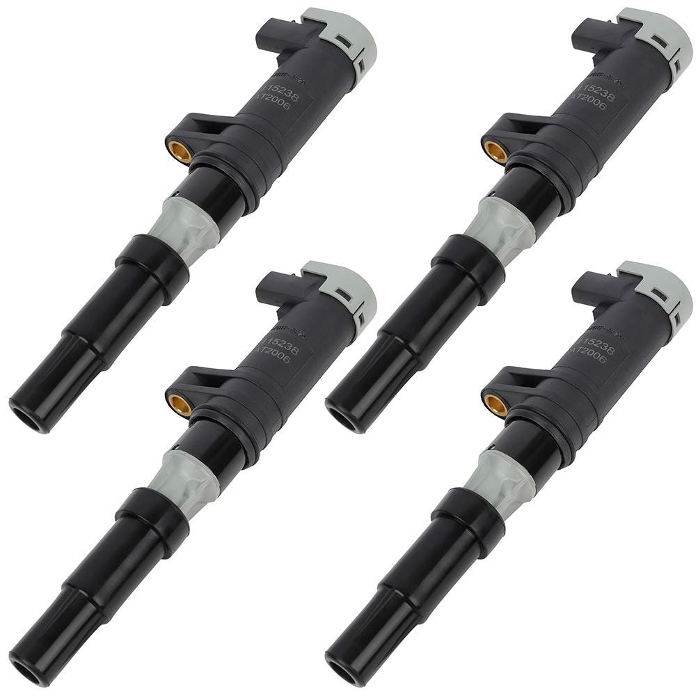 Ignition Coil 4 Pcs For Renault Scenic Ii 2 0l005008 Megane 2005-2008 Kangoo 2 2008 Clio 2 2005-2006 Uf65coil 4 Pcs For Renault