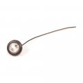 Fortpro 3 4 Red Round Clearance Marker Flat Led Light With 1 And Clear Lens F235216 
