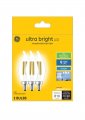 Ge Ultra Bright Led 75 Watt Equivalent Ca12 Daylight Dimmable Decorative Candle Light Bulb 3 Pack
