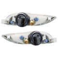 Fog Lights Replacement For Toyota Corolla 2005-2008 Camry 2002-2004 Solara 2002-2003 Clear Lens With H11 Bulbs Left And Right