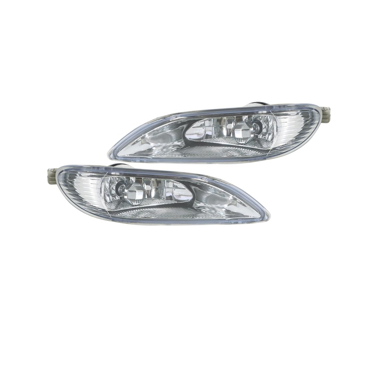 Fog Lights Replacement For Toyota Corolla 2005-2008 Camry 2002-2004 Solara 2002-2003 Clear Lens With H11 Bulbs Left And Right