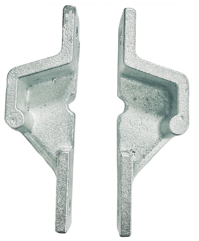 Fuoequl Cargo Trailer Cam Bar Keeper Pair For Polar Action Door Lock Kits