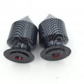 Xkh- Carbon Spike Swingarm Spools 10mm Thread No Logo Compatible With Kawasaki Ninja 250r 2008-2011 Zx-10r Zx1000 2004-2010