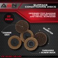 Abn Surface Conditioning Discs 2in Coarse Grit 25-pack Best Value