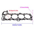 Outboard Engine 6fp-11181-00 Cylinder Head Gasket For Yamaha 75hp And 90hp 4 Stroke Motors