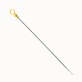 Oil Dipstick For Chevy Cruze 2011 2012 2013 2014 2015 Braided Stainless Steel With Yellow Plastic Handle 