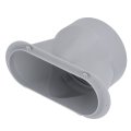 Portable Air Conditioner Window Adapter 5 Inch Exhaust Hose Coupling For Cool Space Efficiency Easy Installation 130mm Diameter