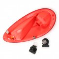 Kuafu Tail Light Lamp Compatible With 2001-2005 Chrysler Pt Cruiser Passenger Side Replacement For 5288742ag Right
