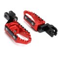 Motorcycle Footpeg Front Rider Touring-type With 25mm-extension For Ducati Scrambler Urban Enduro 2015-2019 Red
