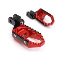 Motorcycle Footpeg Front Rider Touring-type With 25mm-extension For Ducati Scrambler Urban Enduro 2015-2019 Red