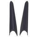 2pcs Front Driver And Passenger Side Fog Light Cover Cap For 3 Sport 2017 2018 
