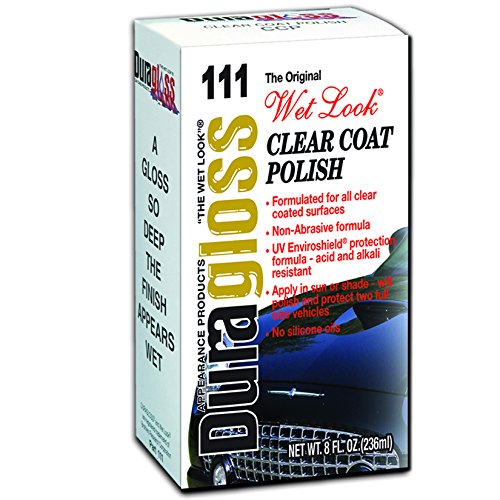 Duragloss 111 Automotive Clear Coat Polish 8 Oz