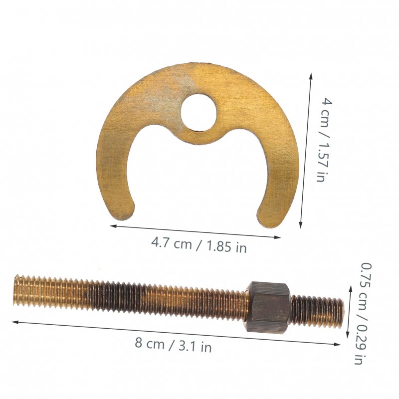 1 Set Bracket For Repairing Faucet Hot Cold Fixing Tool Nut Kitchen Accessory Tap Kit Stainless Steel Circlip Anti-loose