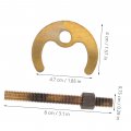 1 Set Bracket For Repairing Faucet Hot Cold Fixing Tool Nut Kitchen Accessory Tap Kit Stainless Steel Circlip Anti-loose