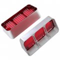 Hecasa Upper Tail Light Assembly Compatible With 1972 Oldsmobile Cutlass 442 Cutlass Supreme Lamps W O Bulbs Red Lens Silver
