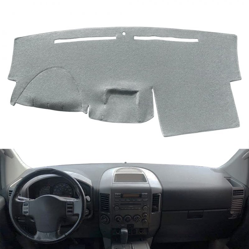 Dashboard Cover Dash Mat Pad Carpet Custom Fit For Nissan Armada 2004 2005 2006 2007 W O Navigation Dark Gray Y59