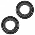 Caltric Tapered Roller Bearing Set Compatible With For Bad Boy Mowers 010-7001-000 011-7002-00