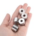 10pcs Stainless Steel Spacers 1 4 In Bore X 3 Od 5 8 Length Round Metal Screw Bushing Plain Finish For M6 Screws Bolts And Rods